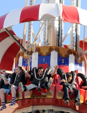 Parachute Drop tower at ZDT's Amusement Park.